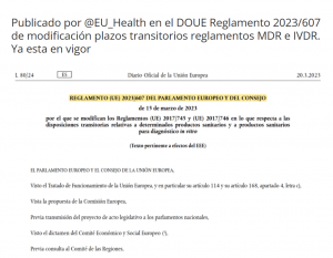 Ampliacion plazo MDD